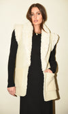 Greylin - Riley Faux Fur Leather Vest - Council Studio